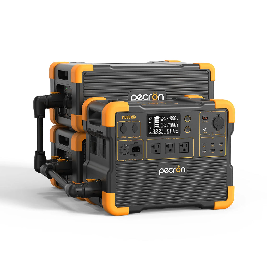 Pecron E1500LFP Expandable Power Station(UPS) 2200W 1536Wh 480000mAh แบตสำรองพกพา แบตสำรองไฟ 220V