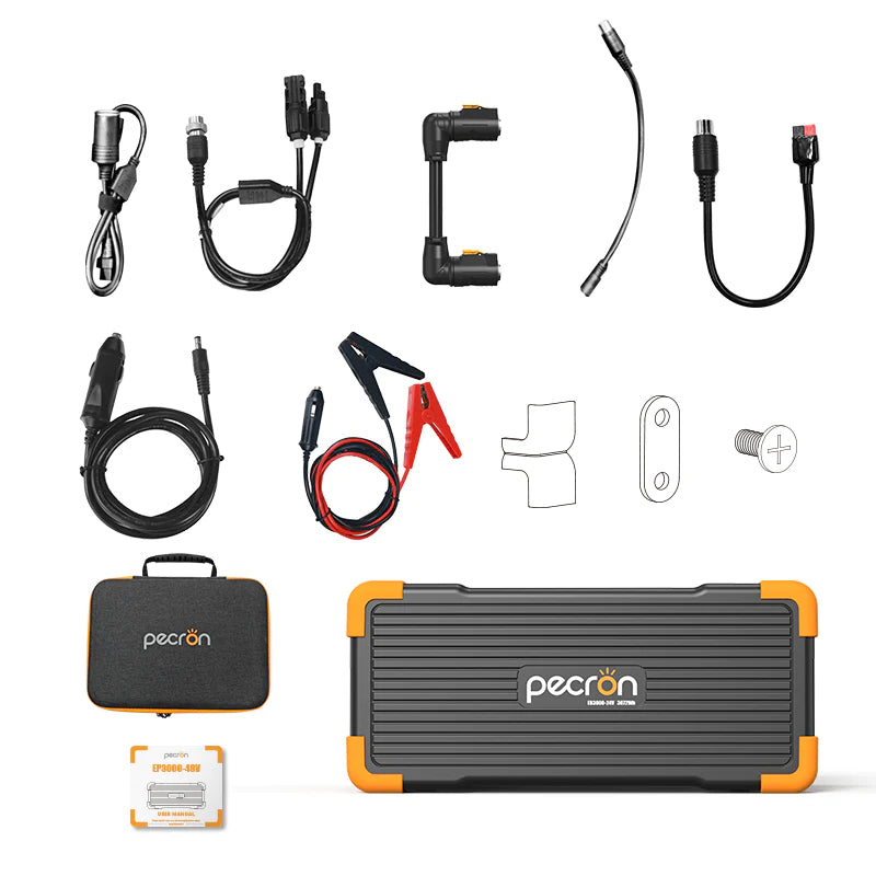 Pecron E1500LFP Expandable Power Station(UPS) 2200W 1536Wh 480000mAh แบตสำรองพกพา แบตสำรองไฟ 220V